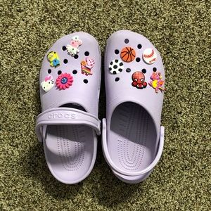 Light purple Crocs